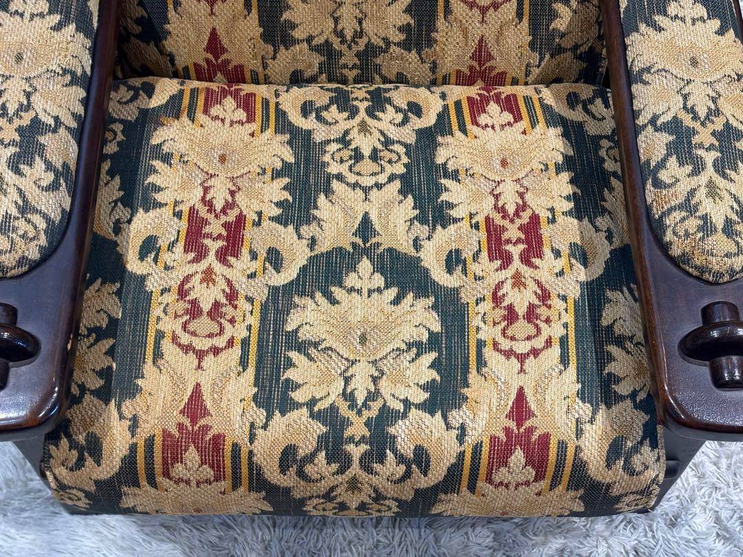 ①karimoku カリモク　1人掛けソファ　1Pソファ　ファブリック　IG