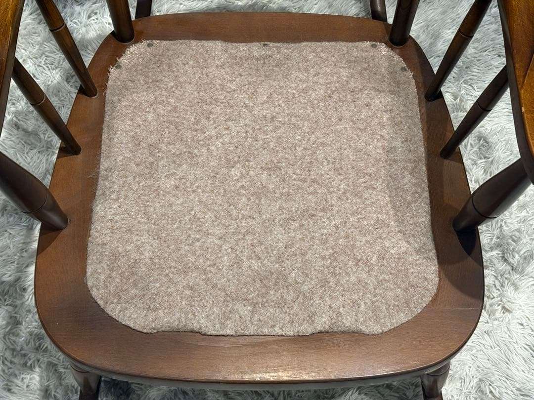 飛騨産業 キツツキマーク ロッキングチェア ダイニングチェア ビンテージ GZ