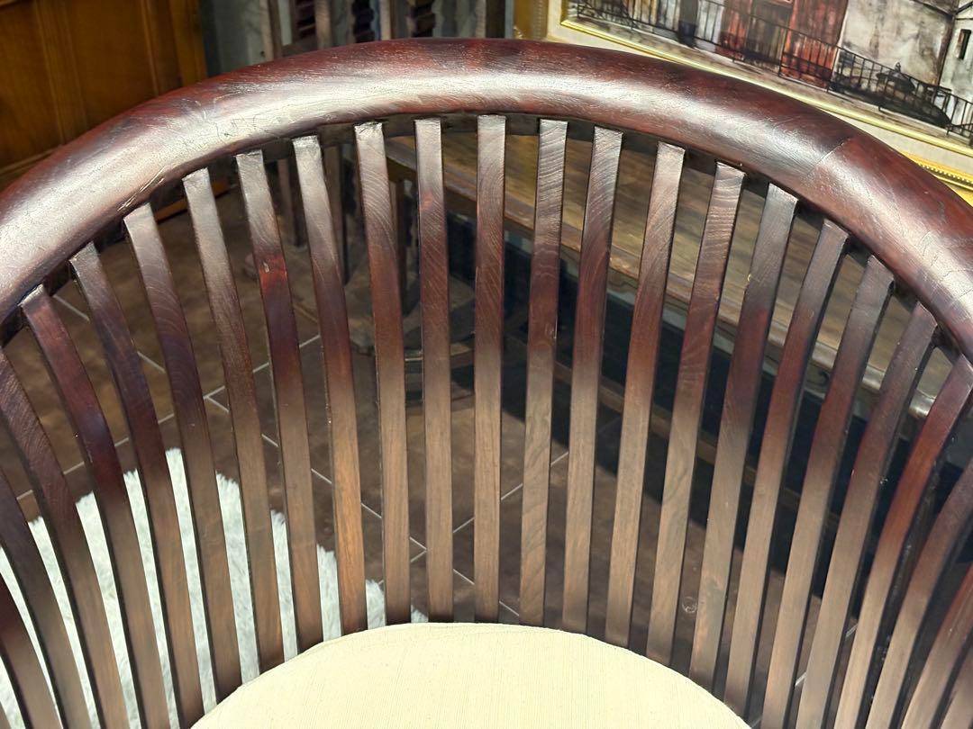 リゾート家具 アームソファ ダイニングソファ アンティーク アジアン