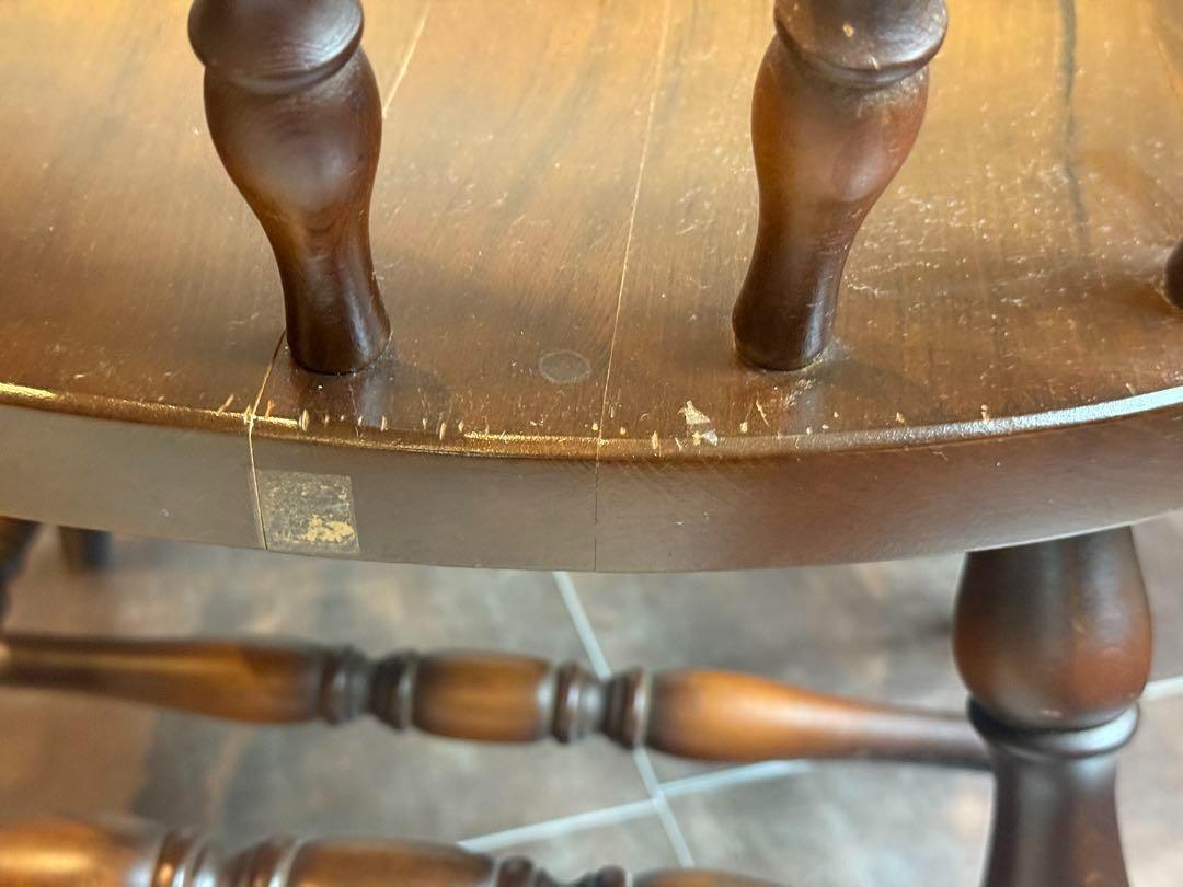 飛騨産業　HIDA アームチェア　ヴィンテージ　スポークチェア　レトロ　IH