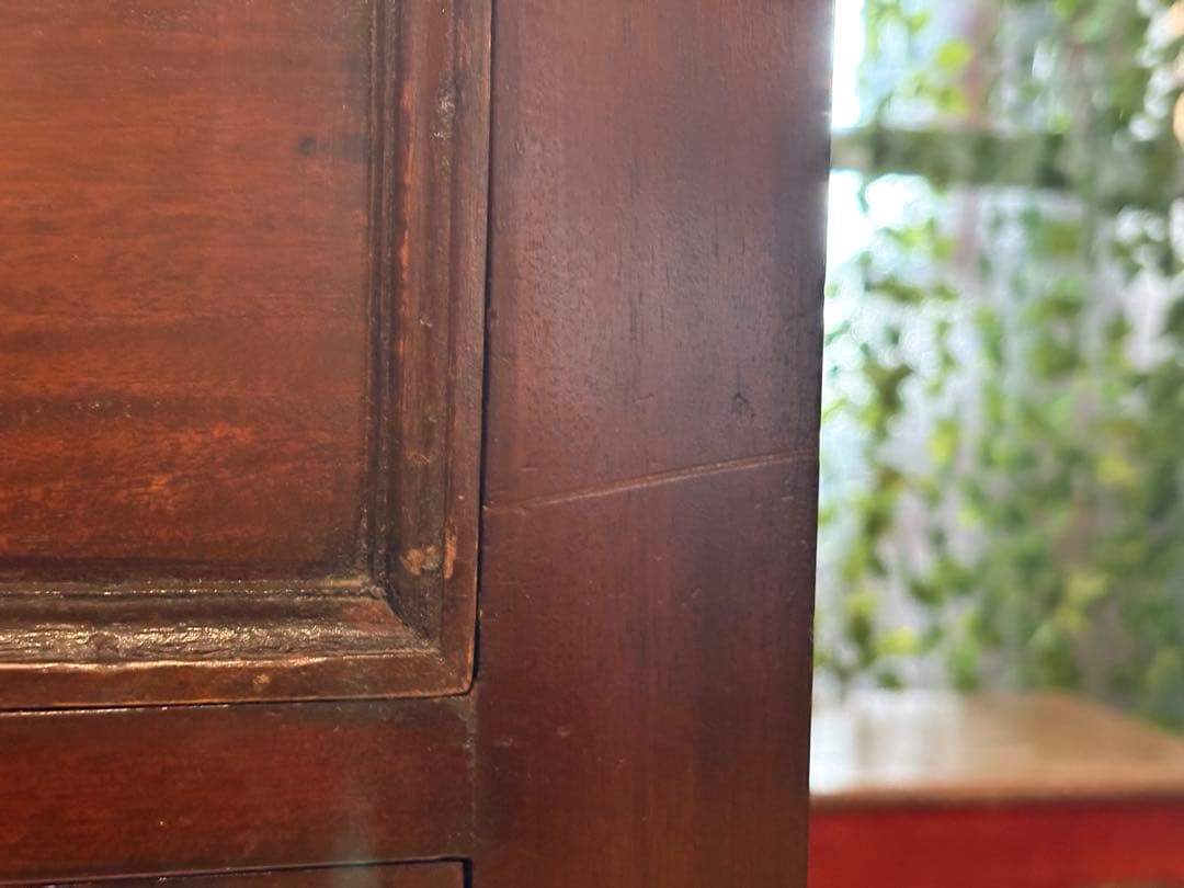 アジアン　コンソール　バンブー　電話台　ファックス台　アンティーク　IZ