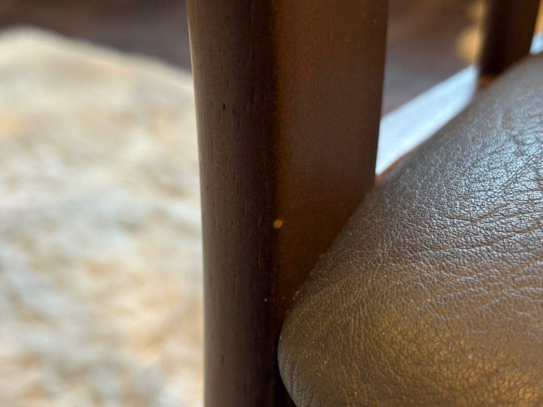 ②karimoku カリモク ダイニングチェア リビングチェア 合皮レザー IG