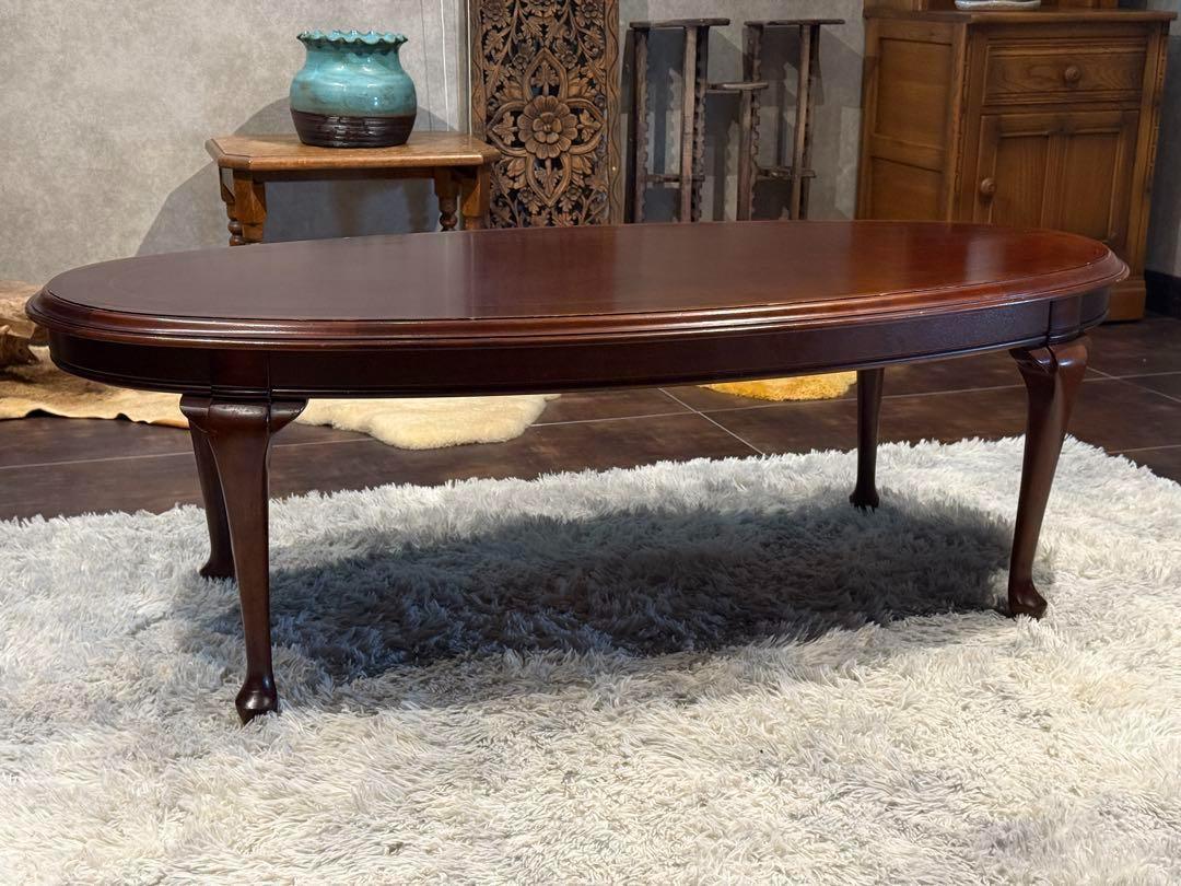 maruni マルニ木工　オールドマルニ　ラウンドテーブル　ローテーブル　猫脚