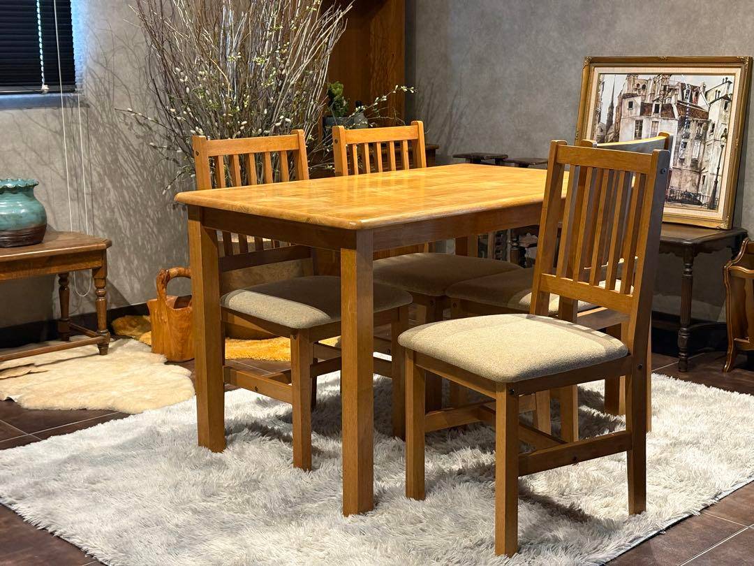 山善　YAMAZEN ダイニングテーブル　リビングテーブル　ビンテージ　IS