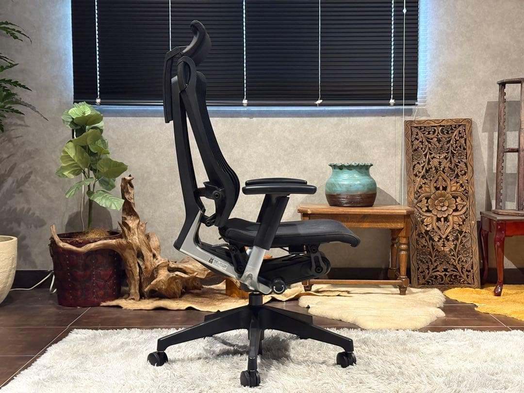 ITOKI イトーキ　スピーナチェア　デスクチェア　デスクソファ　ブラック