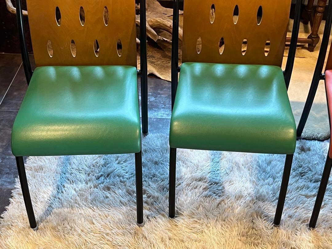 CRES クレス　スタッキングチェア　シティ系　ビンテージ　ポップ　RZ