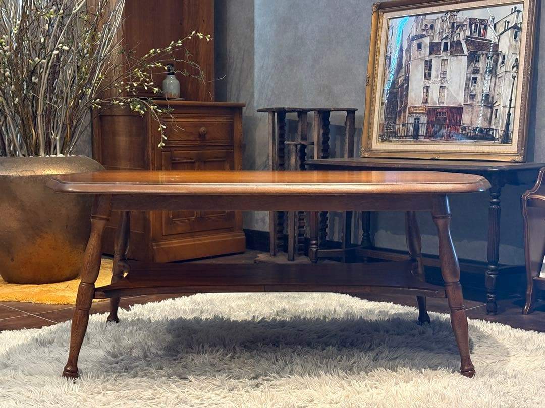 希少　KOSUGA コスガ ローテーブル センターテーブル アンティーク nZ