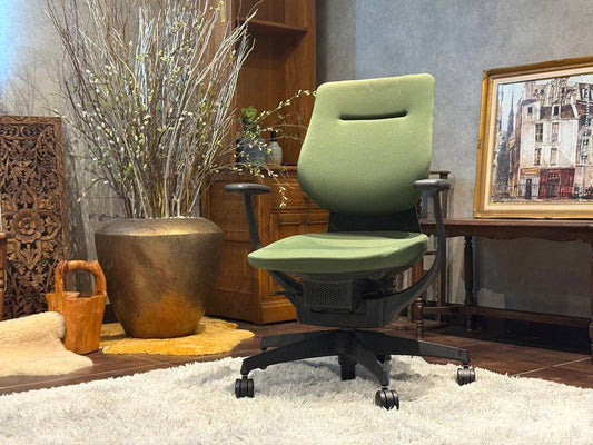 ⑤KOKUYO コクヨ　デスクチェア　オフィスチェア　イングチェア　H