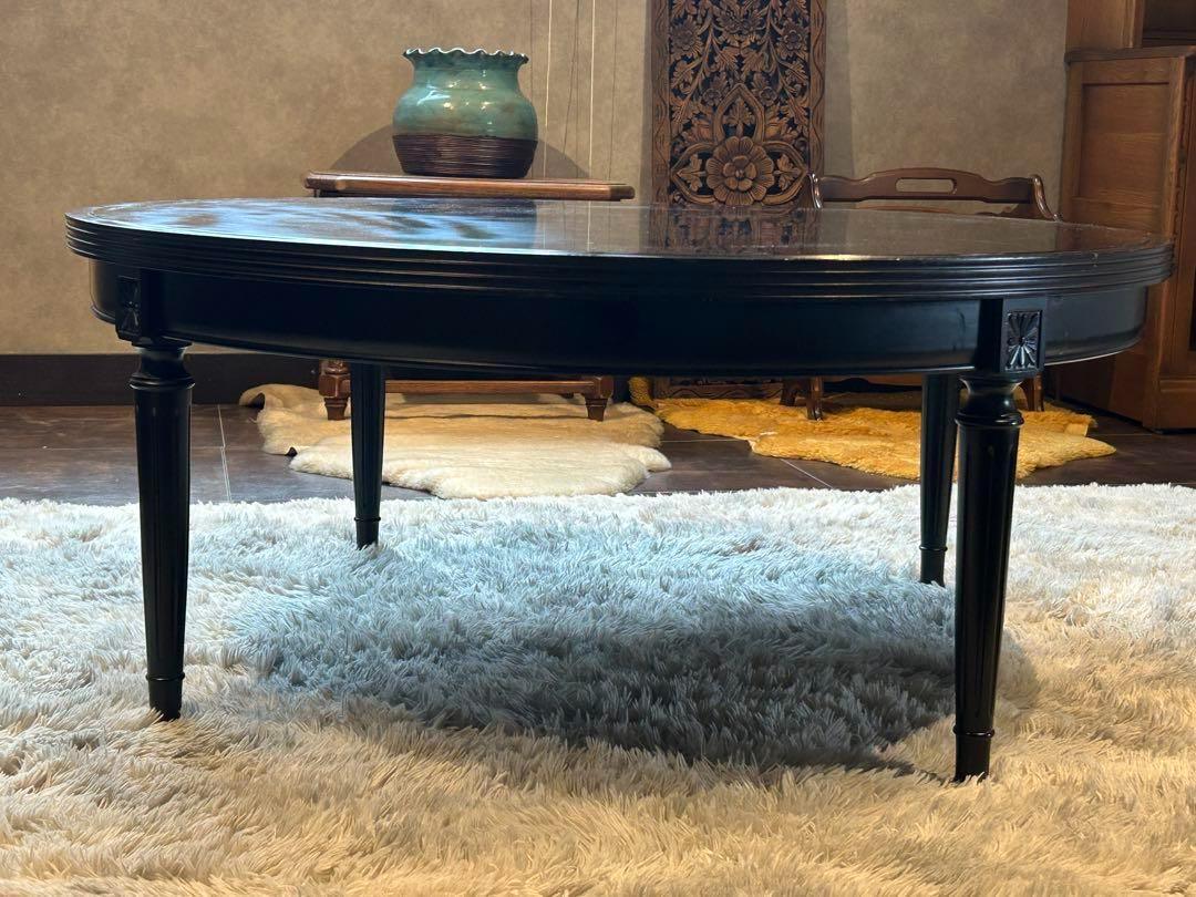 モリシゲ　ローテーブル　ラウンドローテーブル　ブラウン　テーブル　円卓　ISG