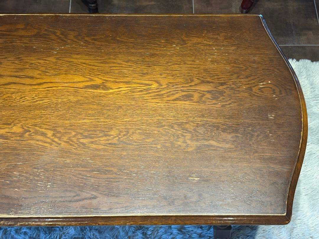 飛騨産業 キツツキマーク ローテーブル センターテーブル アンティーク IG