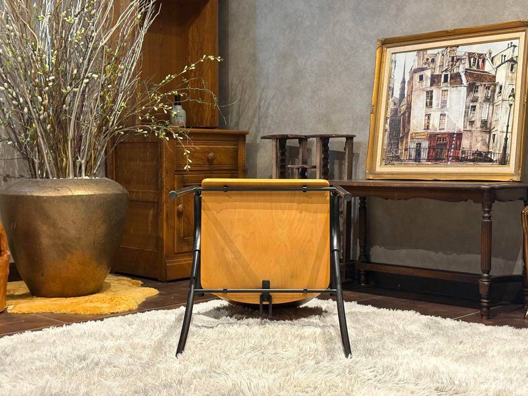 シティ系 ダイニングチェア　リビングチェア　アームチェア　椅子　ヴィンテージ　G