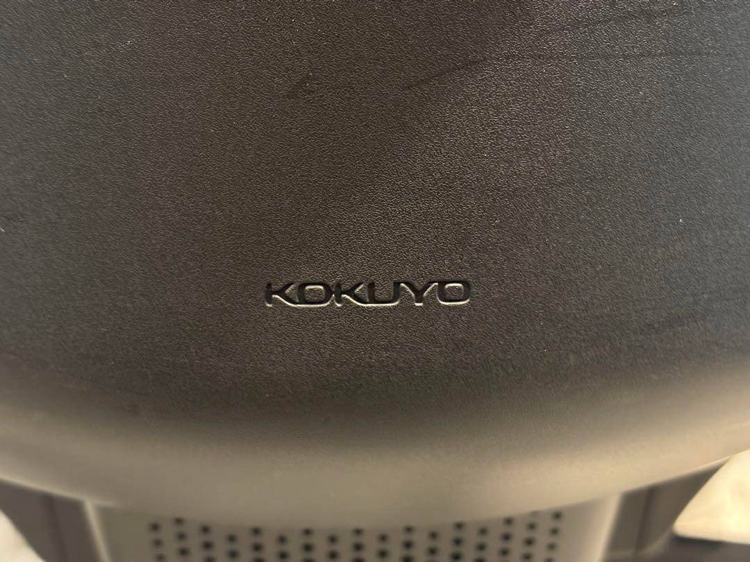 ⑥KOKUYO コクヨ　デスクチェア　オフィスチェア　イングチェア　H