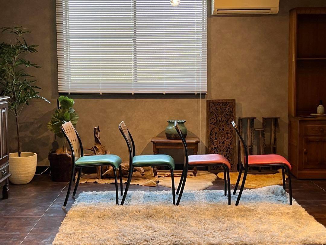 CRES クレス　スタッキングチェア　シティ系　ビンテージ　ポップ　RZ