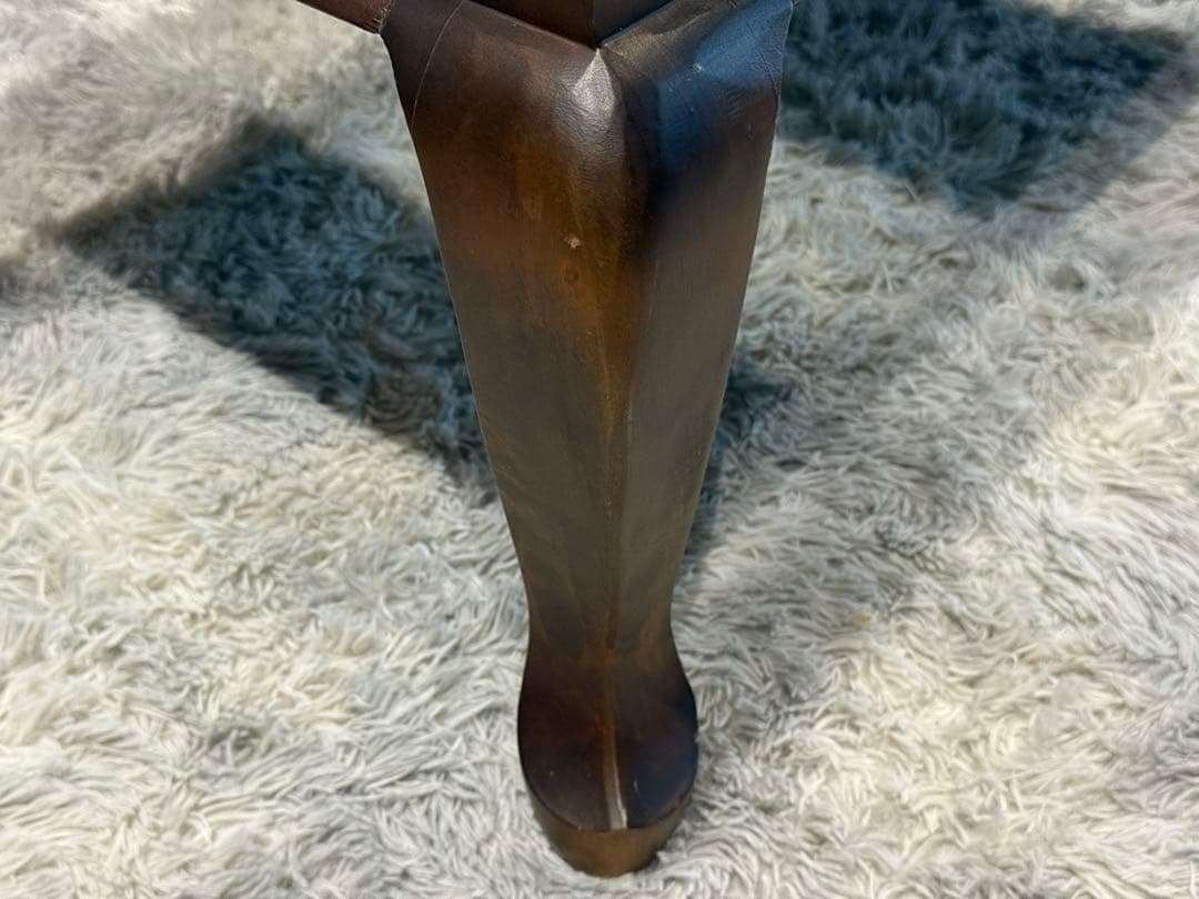 アジアン　クラシック　ヴィンテージ　猫脚　センターテーブル　引き出し付　YZ