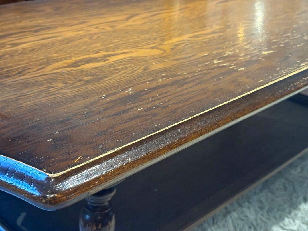 飛騨産業 キツツキマーク ローテーブル センターテーブル アンティーク IG