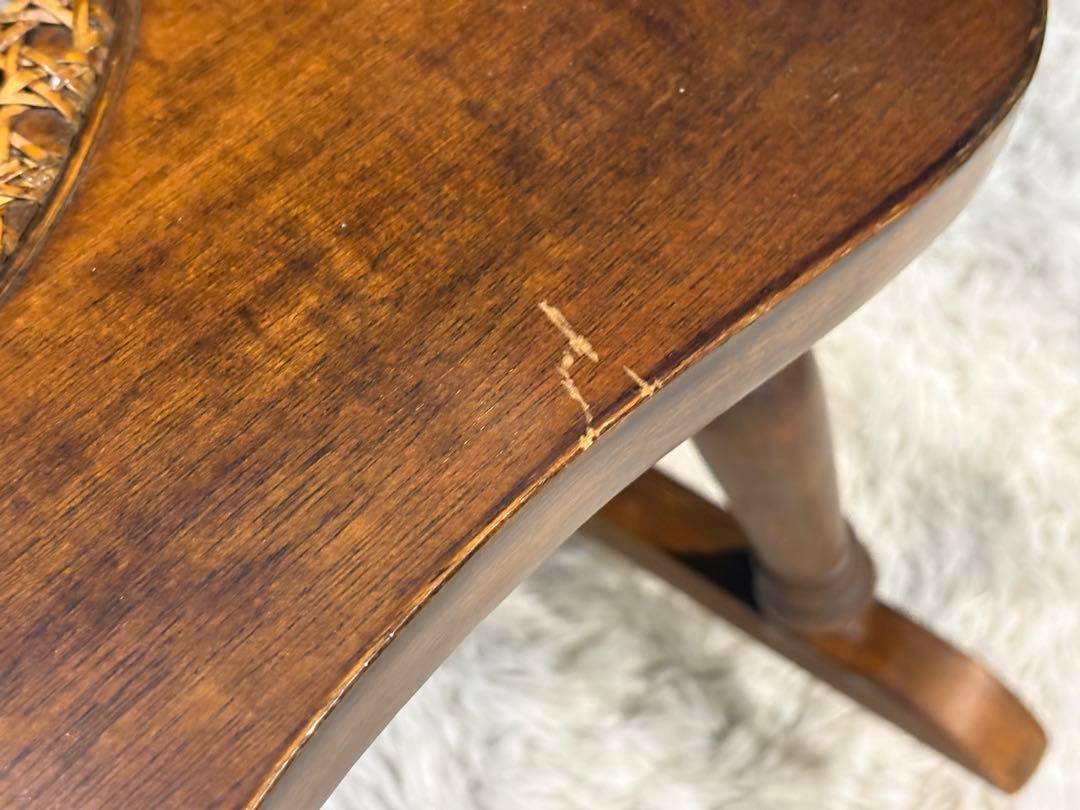 超希少　ウルフロッキングチェア　無垢材　クラシック　アジアン　木彫り　INR