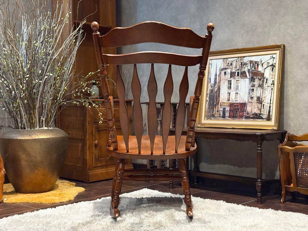 不二貿易　ロッキングチェア　アンティーク　ヴィンテージ　ビンテージ　SZ