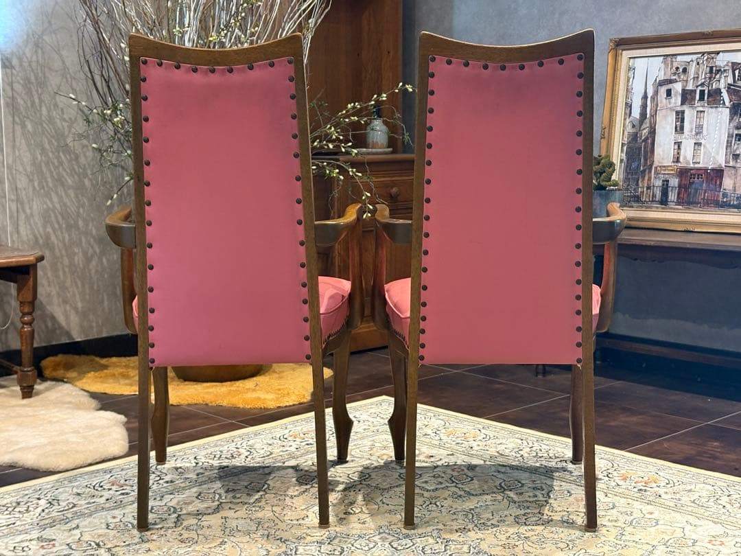 maruni マルニ木工 アームチェア ダイニングチェア アンティーク IZ