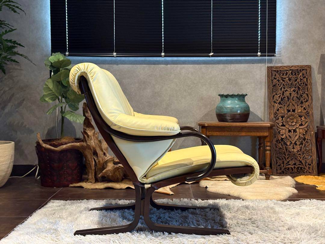 富士ファニチア　FUJI FUNITURE 曲木ソファ　ベージュ　ソファ IN