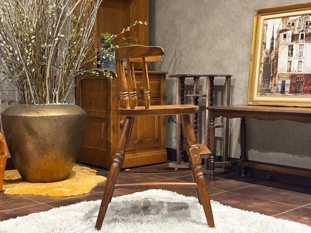 KASHIWA 柏木工　キッズチェア　ベビーチェア　子供イス　ローチェア　n