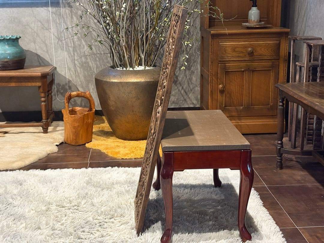 レリーフ　アート　木製　ウォールデコレーション　アンティーク　ヴィンテージ　nZ