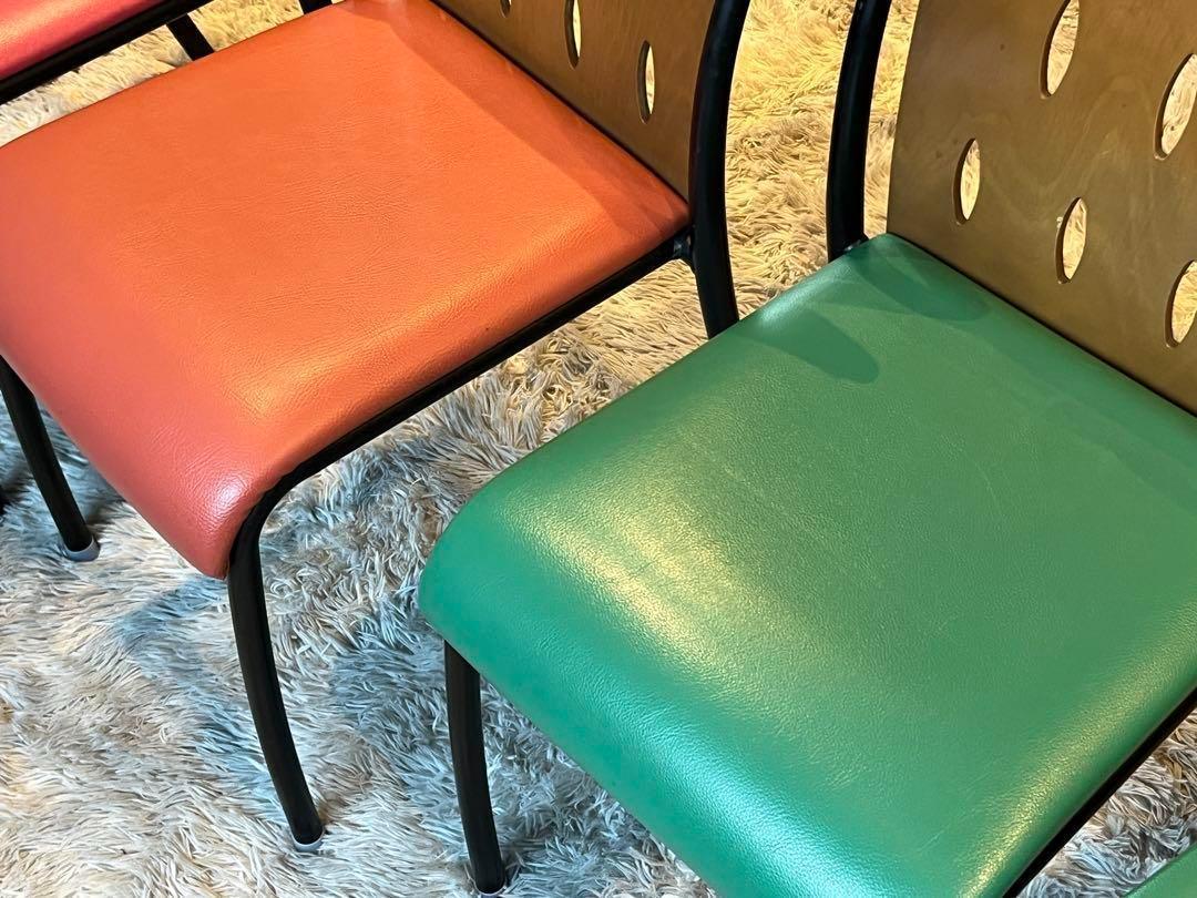 CRES クレス　スタッキングチェア　シティ系　ビンテージ　ポップ　RZ