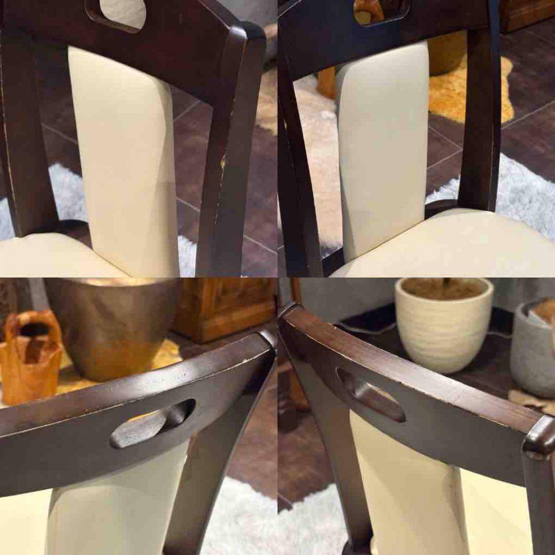 ダイニングセット　回転チェア　スクエアテーブル　省スペース　ニトリ　北欧　YH