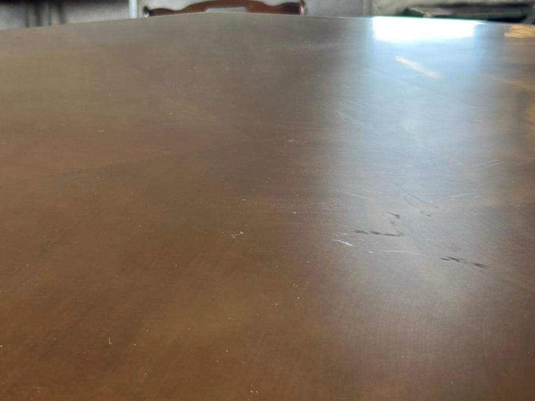 希少品　FUJI FUNITURE フジファニチア　レトロ　八角形テーブル