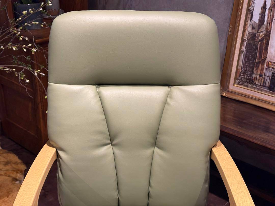 富士ファニチア リクライニングチェア Kos P04480A グリーン YZ