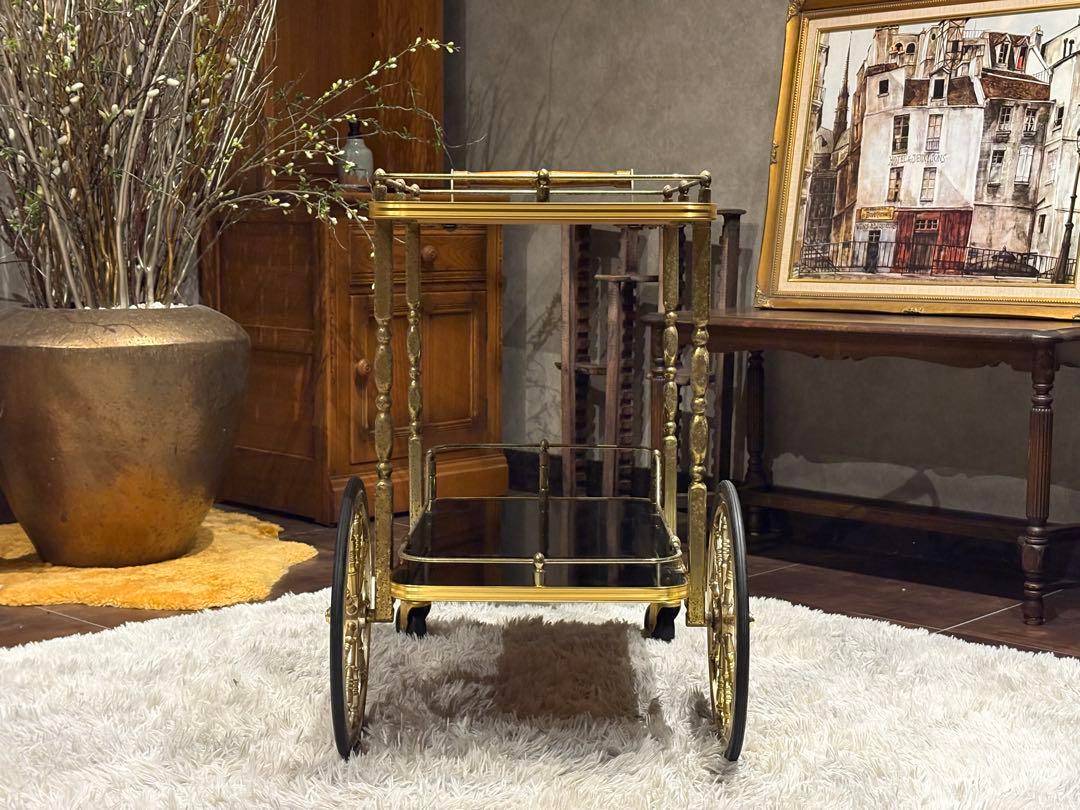 hikari 光製作所　キッチンワゴン　ワゴン　アンティーク　ヴィンテージ　SZ