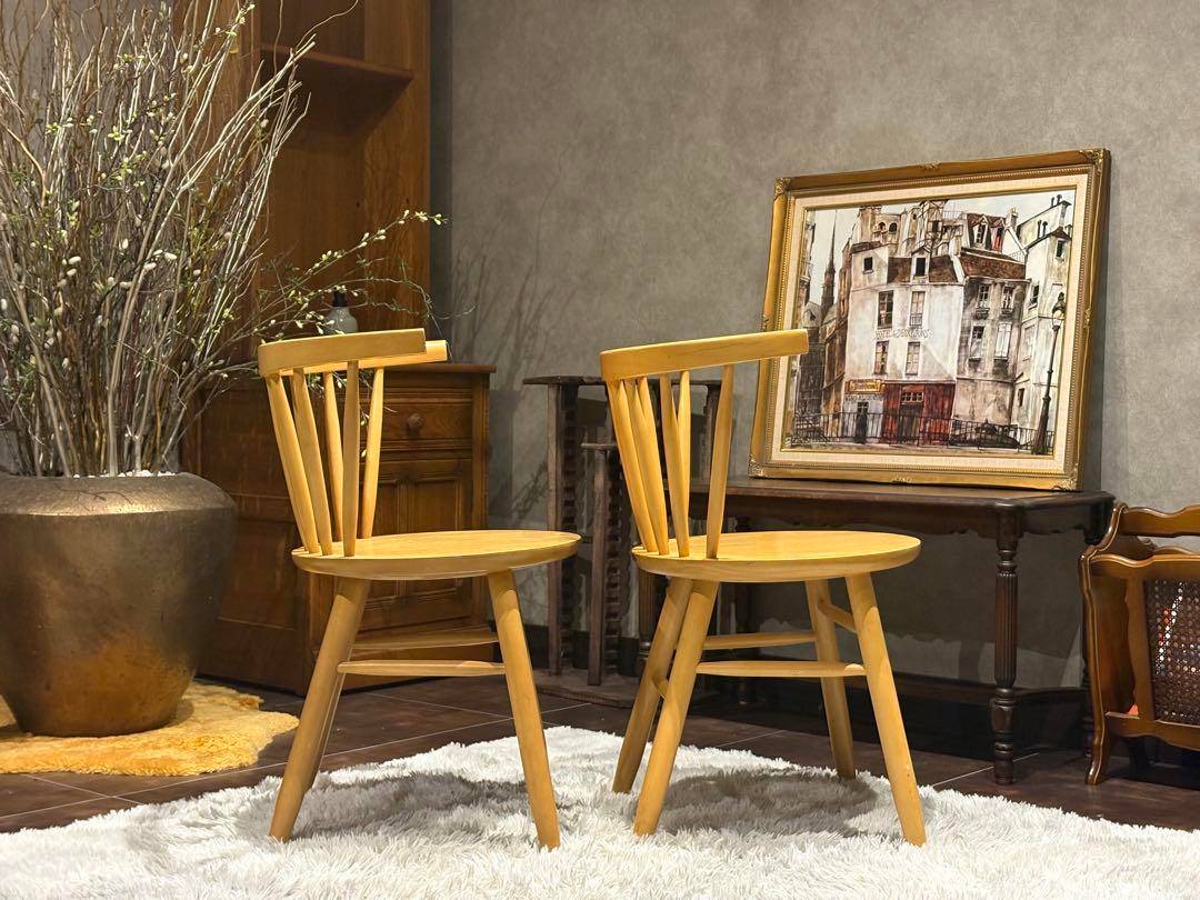 cherry 桜屋工業　ウィンザーチェア　アームチェア　オークレイチェア　YZ