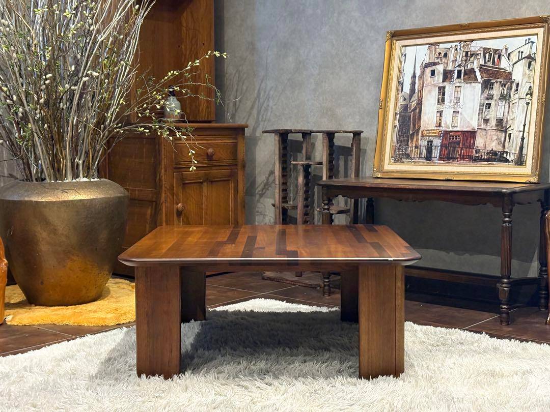 FUJI FURNITURE センターテーブル　ローテーブル　スクエア　IG