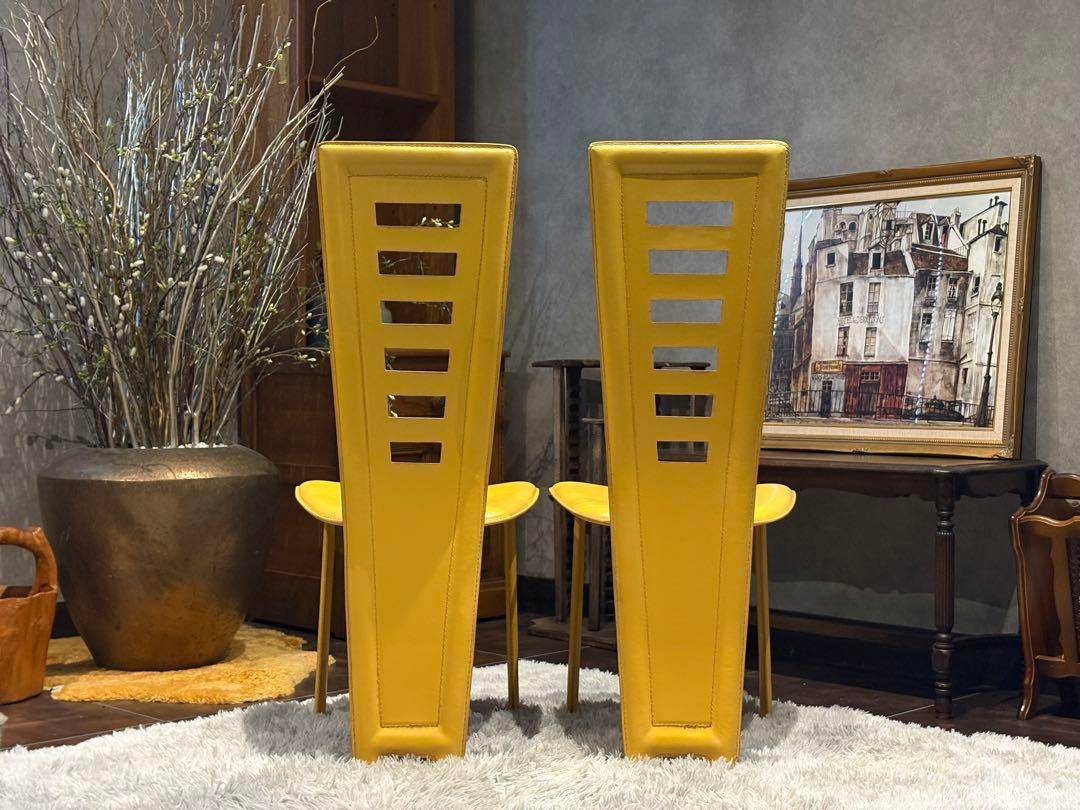 廃盤 IDC 大塚家具 ハイバックチェア モダン ミッドセンチュリー 北欧　nZ