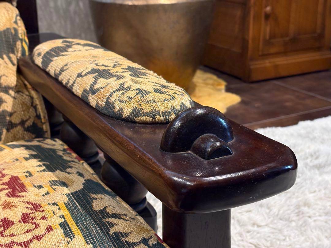 ①karimoku カリモク　1人掛けソファ　1Pソファ　ファブリック　IG