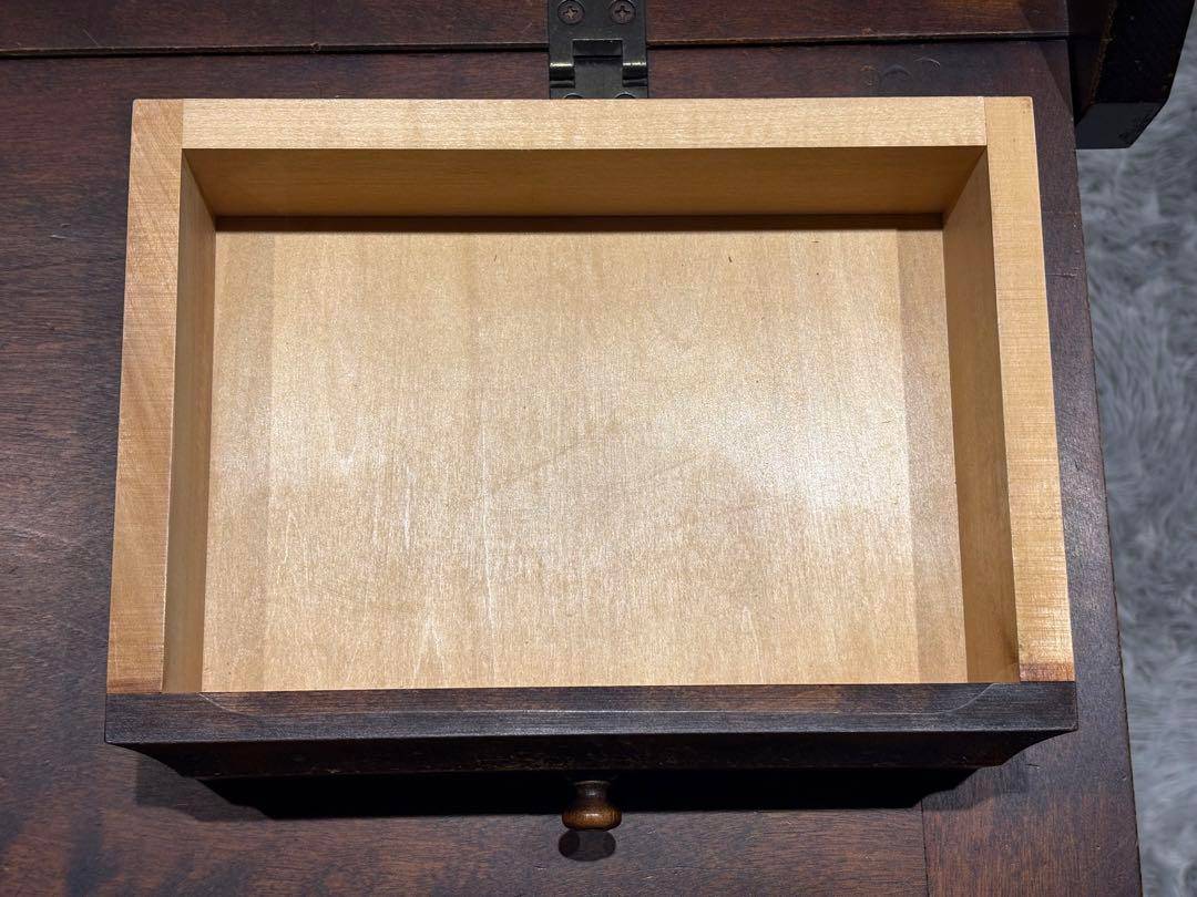 北海道民芸　ライティングビューロー　学習机　作業机　アンティーク　SG