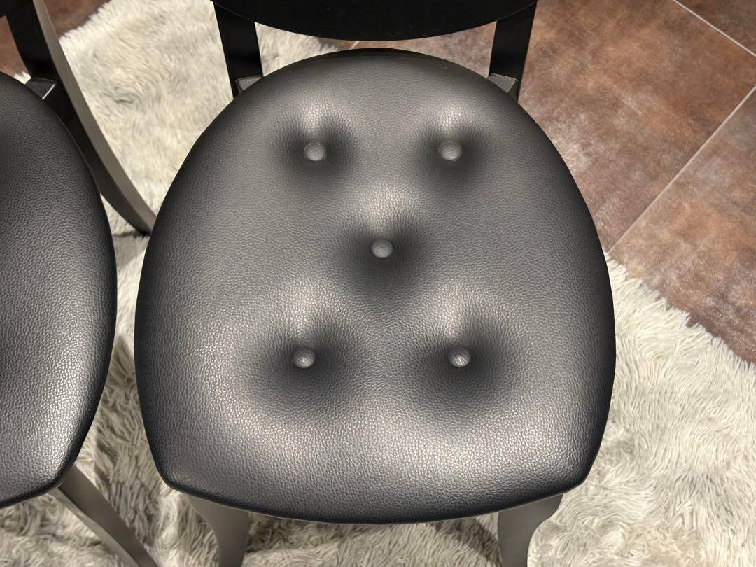 モダン　Buono ヴォーノ 6 ブラックチェア　パーソナルチェア 椅子 Sn