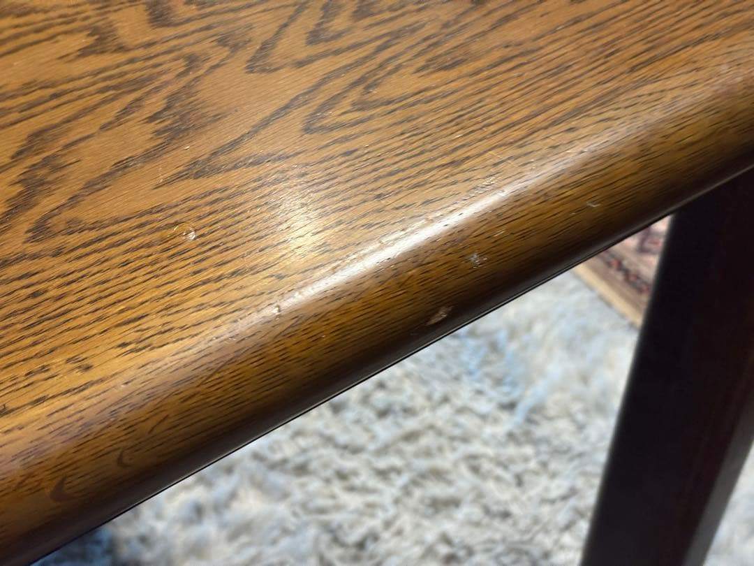 飛騨産業 キツツキ スクエアテーブル ダイニングテーブル アンティーク nG