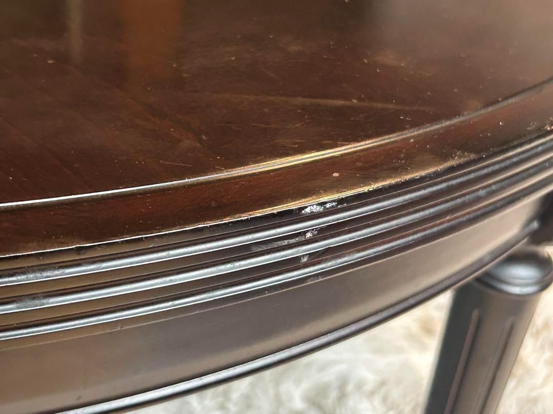 モリシゲ　ローテーブル　ラウンドローテーブル　ブラウン　テーブル　円卓　ISG