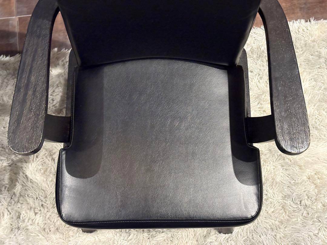 ダイニングチェア　回転式チェア　アームチェア　椅子　リビングチェア　Sn