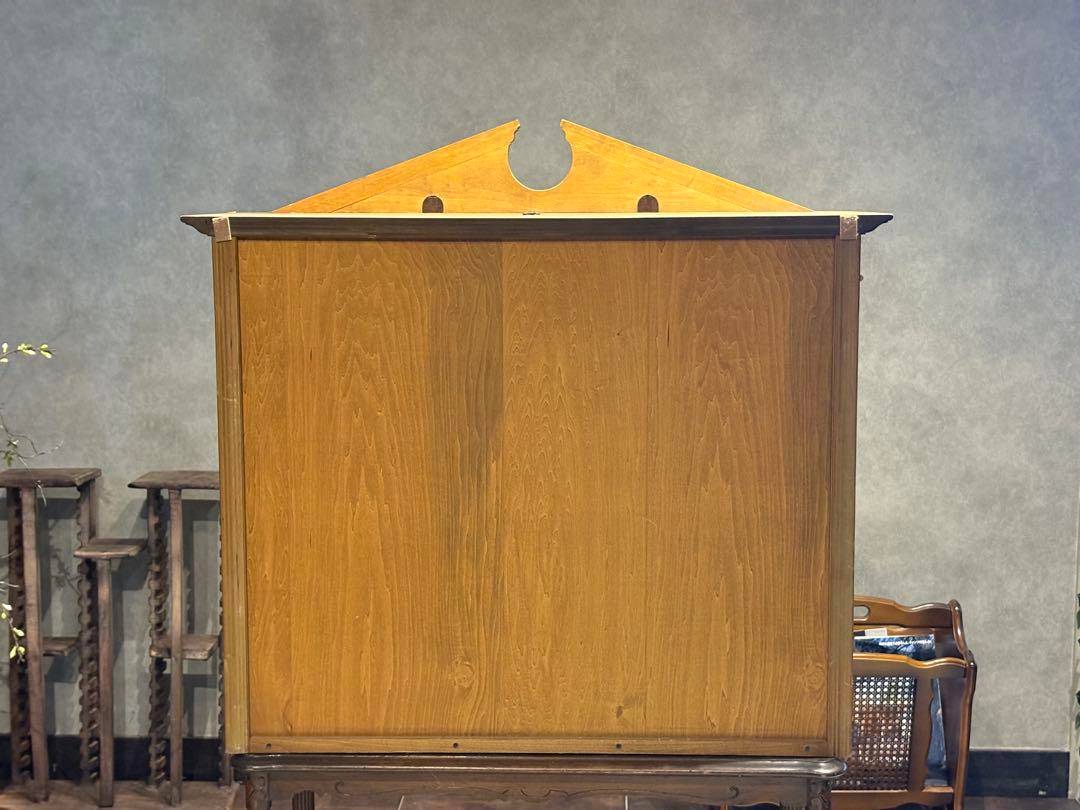 karimoku カリモク　食器棚　ディスプレイ　ガラスケース レトロ　IZ