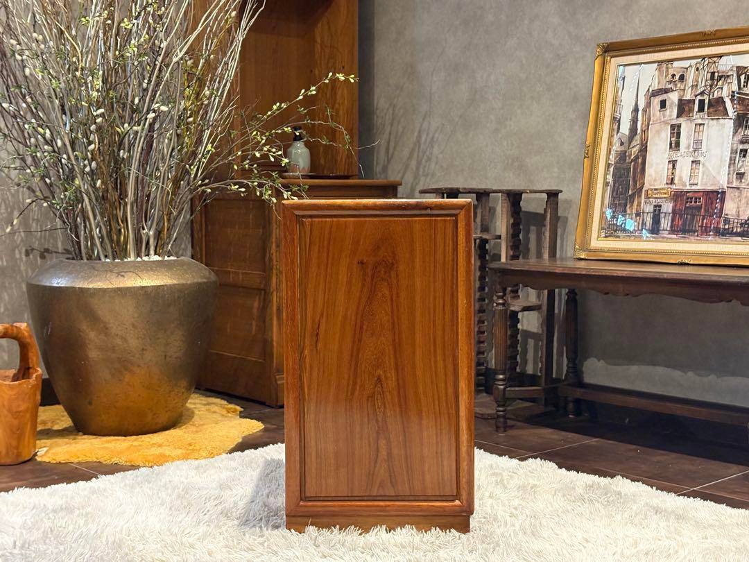 希少　唐木　5段チェスト　螺鈿細工　螺鈿家具　アンティーク 骨董　花梨　GZ