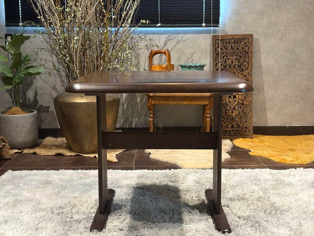 ダイニングセット　回転チェア　スクエアテーブル　省スペース　ニトリ　北欧　YH