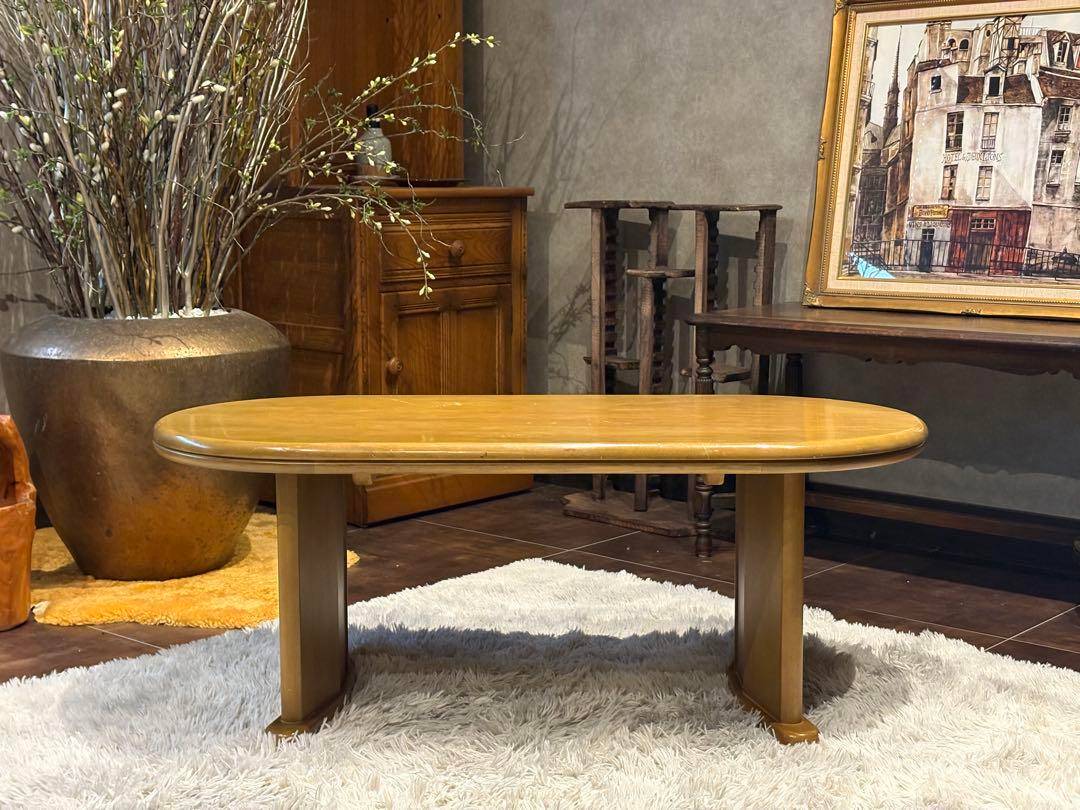 マルニ　ナチュラル　センターテーブル　ローテーブル　ラウンドテーブル　SH