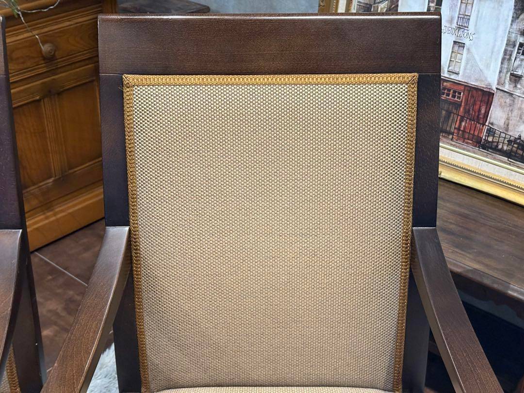 ②ダイニングチェア　アームチェア　アンティーク　ヴィンテージ　ビンテージ　IR