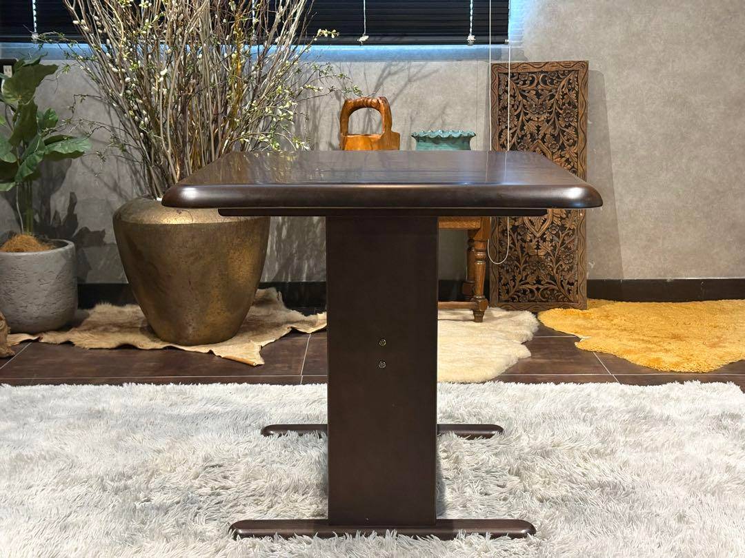 ダイニングセット　回転チェア　スクエアテーブル　省スペース　ニトリ　北欧　YH