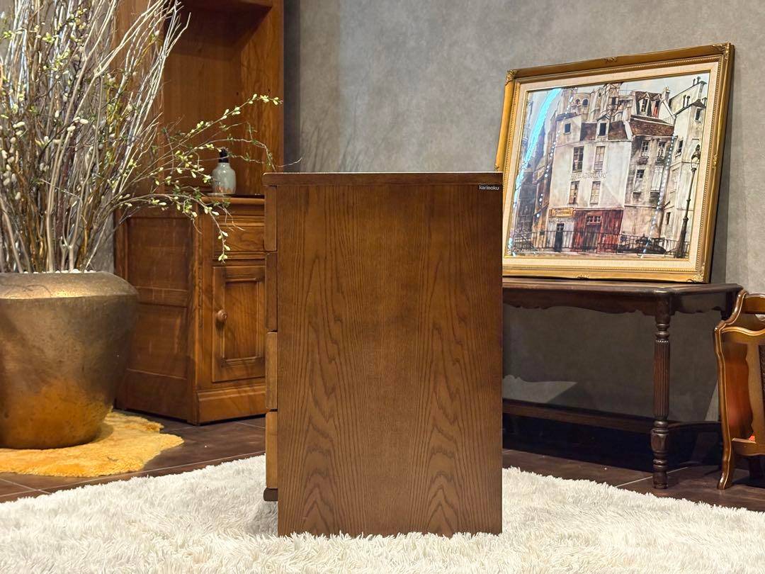 カリモク　karimoku 4段チェスト　サイドボード　ヴィンテージ　GY