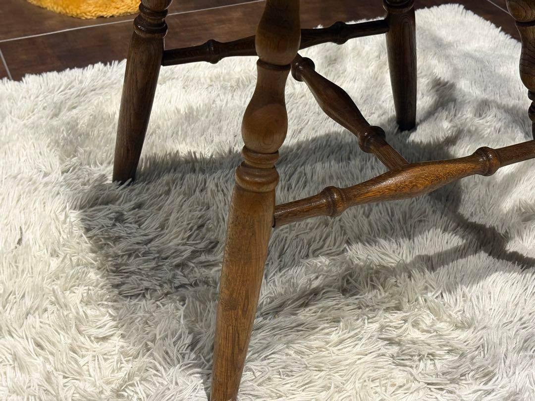 KMK 無垢材　ウィンザーチェア　スポークチェア　飛騨産業　アンティーク　SZ