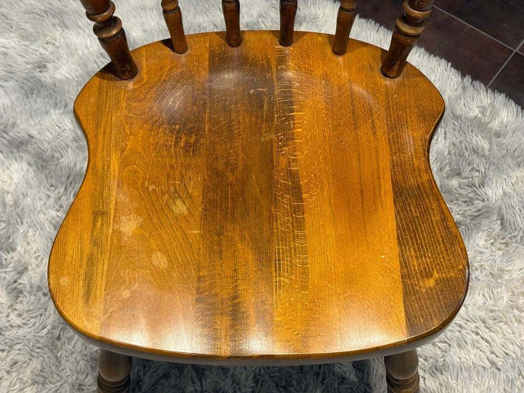 飛騨産業　キツツキマーク　ウィンザーチェア　スポークチェア　ヴィンテージ　IG