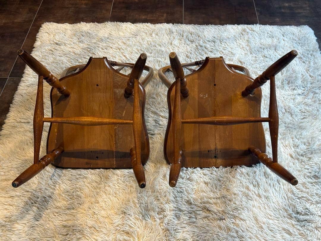 柏木工　KASHIWA ダイニング　フープバックチェア　ヴィンテージ　ISG