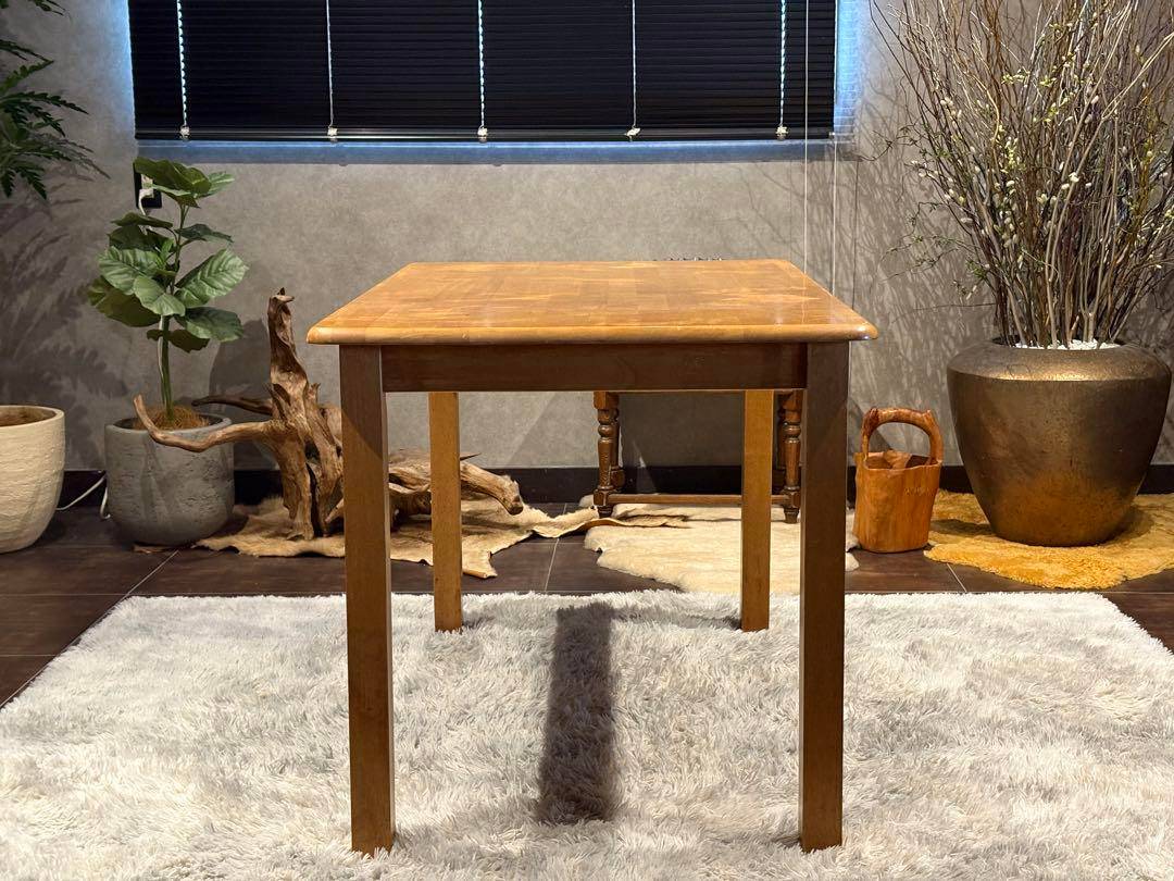 山善　YAMAZEN ダイニングテーブル　リビングテーブル　ビンテージ　IS